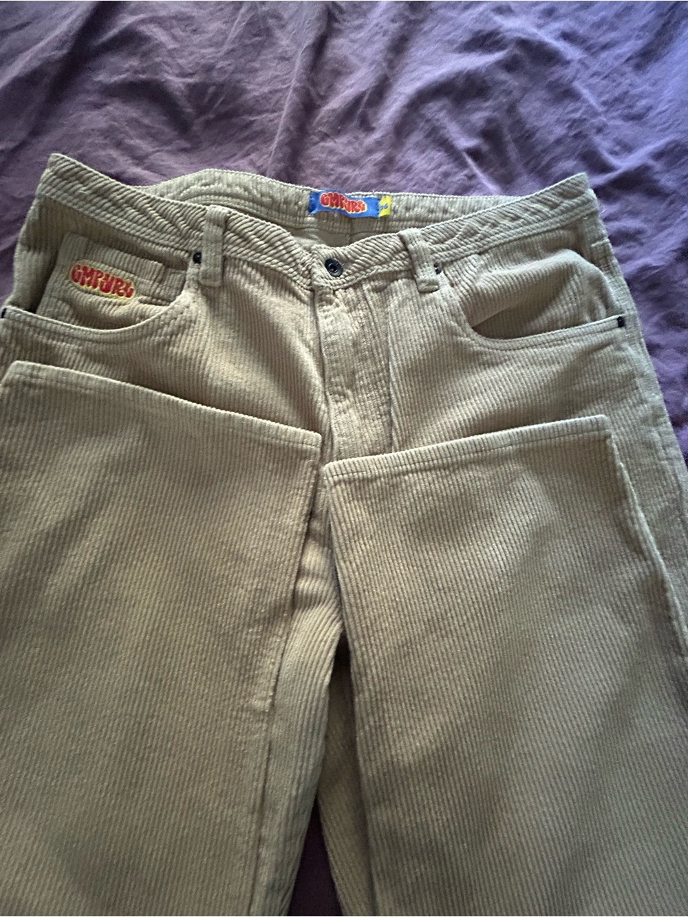 Empyre Men’s Tan Corduroy Pants - Picture 7 of 7